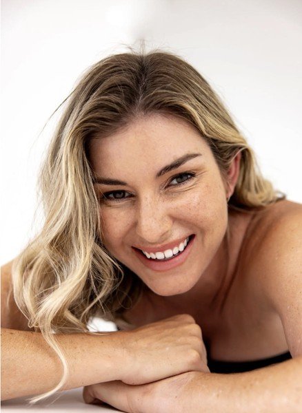 Rachel Kolisi, South African humanitarian and author of Falling Forward, smiling gently